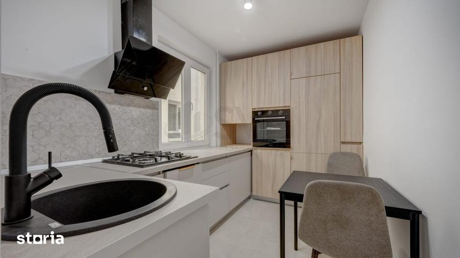 Apartament cu 3 camere decomandat, mobilat în Tineretului