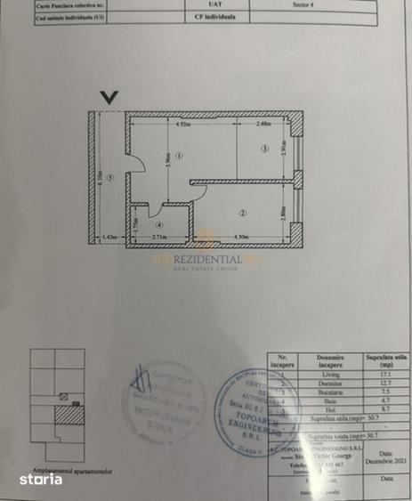Apartament cu 2 camere în Vitan