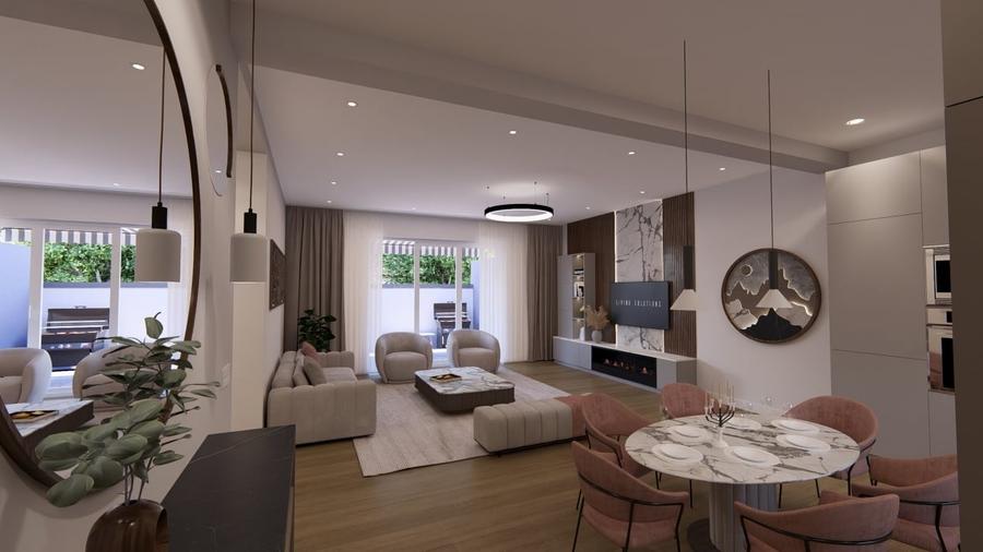 Duplex cu 3 camere cu Canalizare în Utvin