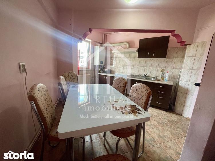Apartament cu 2 camere decomandat, mobilat în Mihai Viteazul