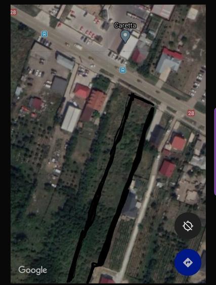 Teren de 7800 mp, în Tomești