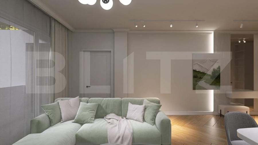 Penthouse nou modern, 3 camere, centrala proprie+panouri fotovoltaice, Iosia - 1