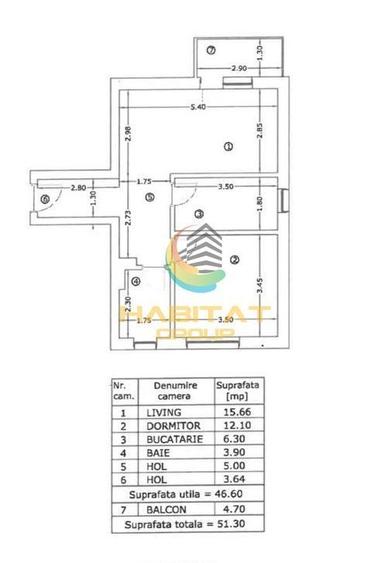 Apartament cu 2 camere decomandat în Sălăjan