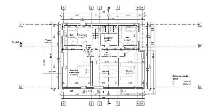 Casă individuală cu 5 camere cu Canalizare în Exterior Vest