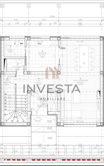 Triplex nou, 113 mp utili + curte, Apahida disponibil si la pachet!