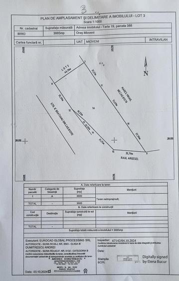 Teren intravilan premium de vanzare 7.002 mp | Deschidere 70 m la bulevard | Mioveni - 10