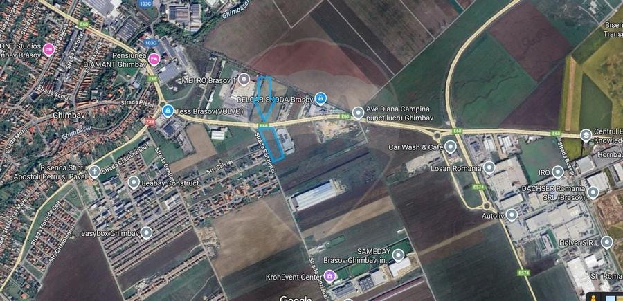 Teren comercial/industrial zona Metro,  DN1 Brasov Ghimbav - 2