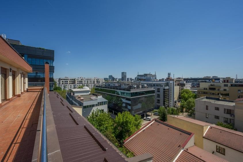 Penthouse spectaculos 5 camere, 482 mp, lift privat, Herastrau – Satul Francez - 39