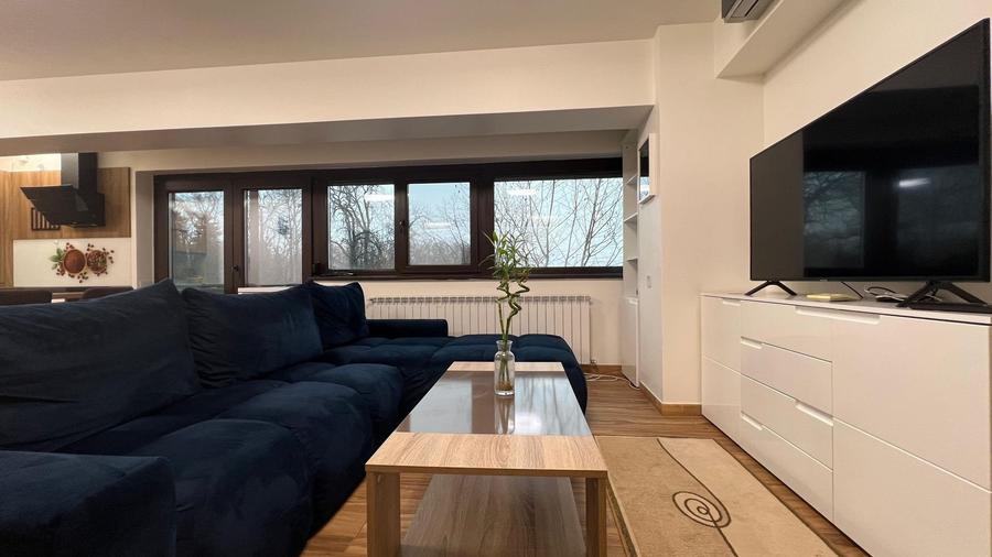 2 camere cu 2 bai | mobilat si utilat | parcare subterana | BANEASA - 5