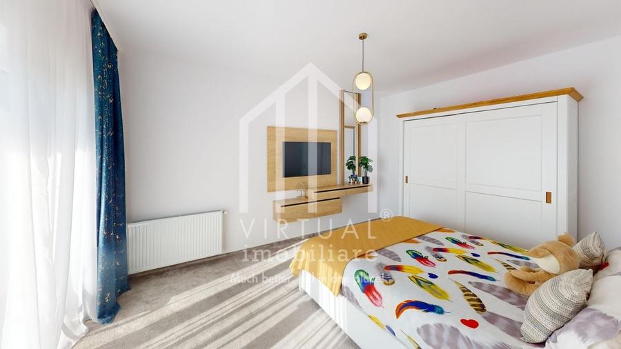 Apartament cu 3 camere, 72mp utili, 2 balcoane, parcare, Selimbar. - 12