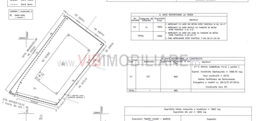 Spațiu comercial, de 1,069 mp, în Chiajna