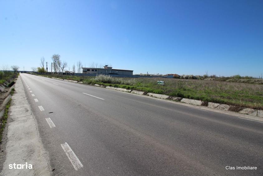 Teren spre Brebeni la strada principala cu deschidere generoasa !! - 1