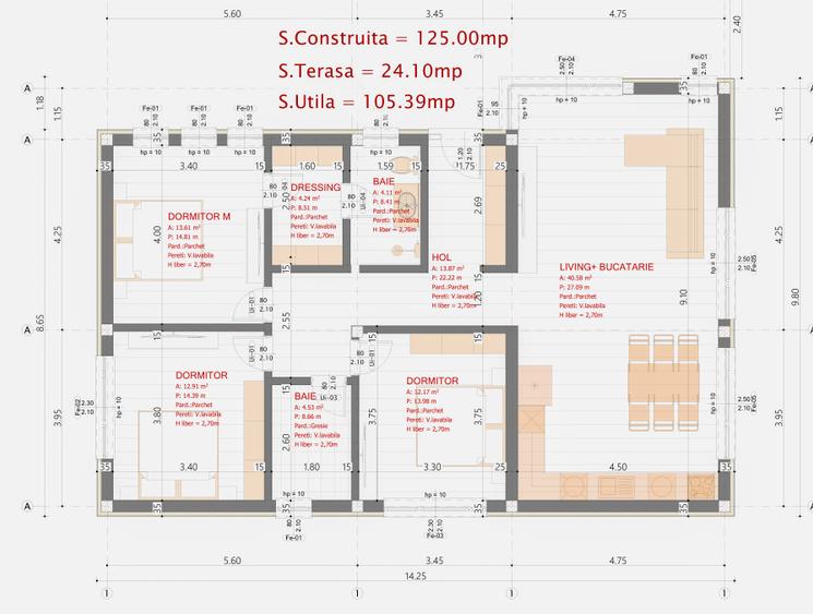Casa Gradistea Langa Padure, Parter din Caramida Phoroterm Cu teren 500 Mp - 2