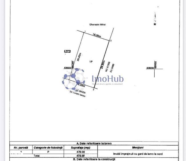 Teren intravilan de vanzare in Letcani - Bogonos, utilita?i, - 7