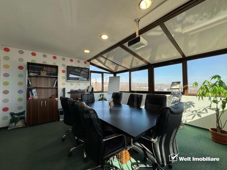 Apartament 4 camere, ultrafinisat, mobilat pentru birou, panorama unica ! - 3