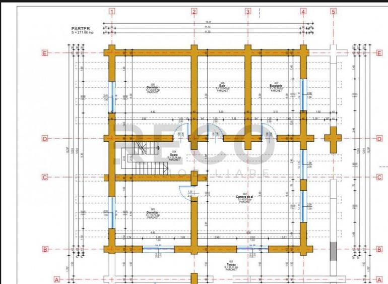 RECO Casa relocabila din busteni de molid - 10