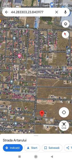 Teren intravilan cartier Casa Noastra,pozitie deosebita,pret unic - 1