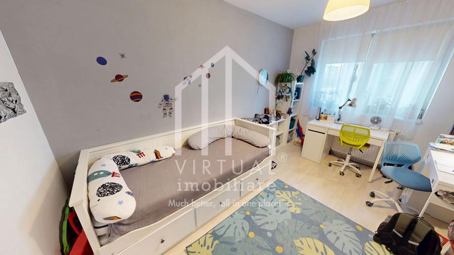 Apartament cu 3 camere, 74mp utili+2 balcoane, etaj 2/4, zona Turnisor - 9