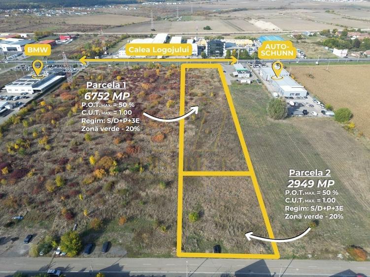 Teren intravilan cu PUZ | 2.949mp | Lugojului - 1