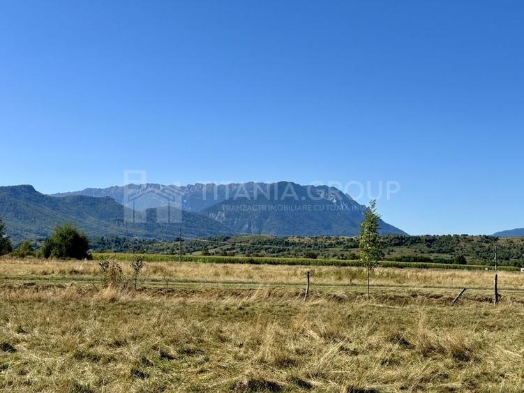 Teren intravilan parcelabil, priveliște spre munți, Sohodol, Bran - 2