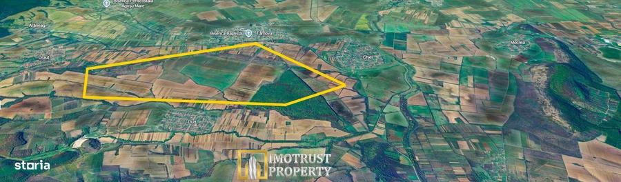 Teren agricol de vanzare in Tarnova Arad 3,78 ha loturi mici - 3