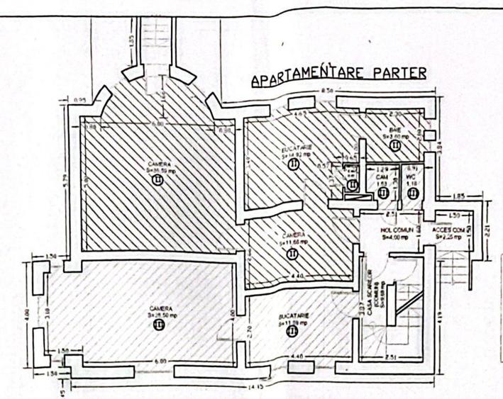 Proprietate cu potențial ridicat – Zonă Centrală Sibiu – Teren 1.124 mp și 462 m - 3