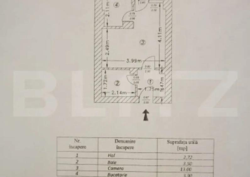 Oferta! Garsoniera Petre Ispirescu - Barca - 2