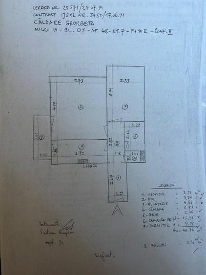 Apartament 2 camere decom - Micro 19 - 11