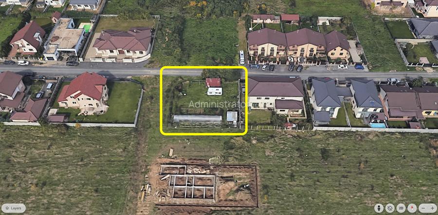 Teren Chisoda str Marului 668 mp cu doua fronturi utilitati si asfalt