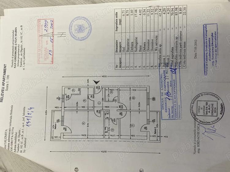 Ap decomandat 3 camere , cu 2 balcoane, cu vedere dubla - 6
