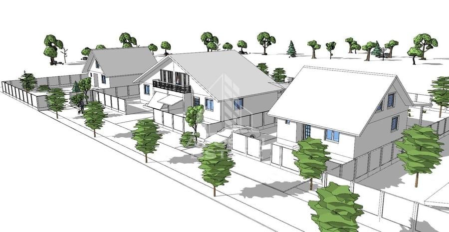 Jumatate de duplex nou cu 4 camere,Parta - 2