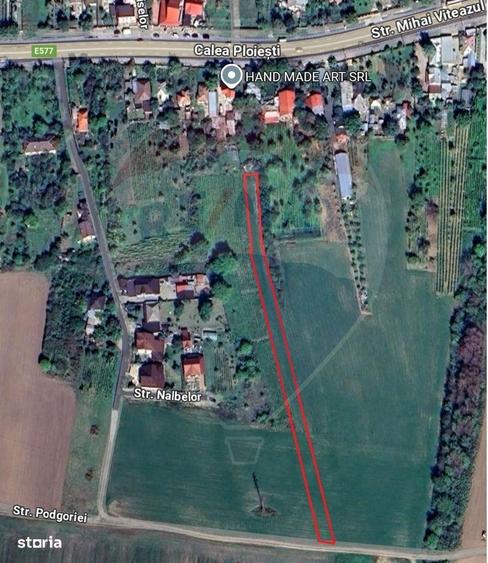 Vanzare Teren 3,323mp Valea Calugareasca - 1