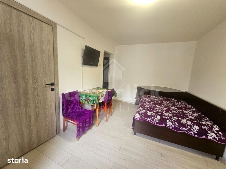 Apartament 1 camera Micro 38, mobilat, centrala, etaj 2 - 1