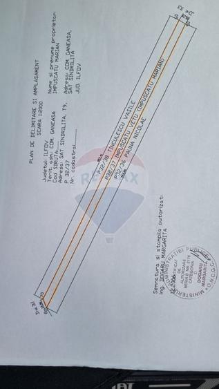 Teren-5000mp DN Ganeasa,sat Sindrilita,T9/Parcela 32/37 - 3
