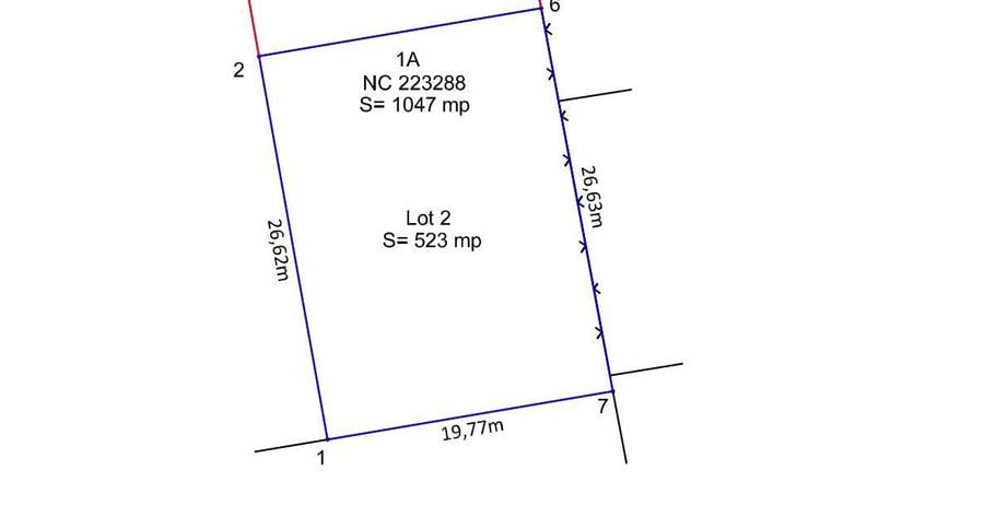 Teren intravilan, deschidere 27 m, 523 mp, zona Bariera Valcii - 1