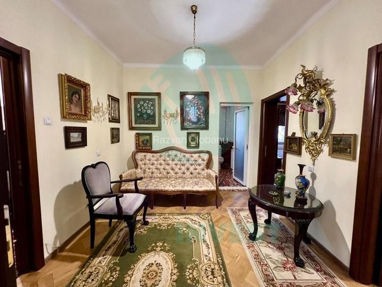 Apartament elegant | Curte generoasă+Garaj | Lângă parcul Cișmigiu