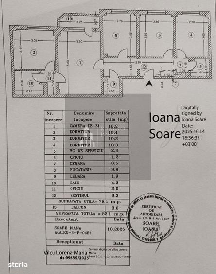 APARTAMENT 4 CAMERE, P-TA SUDULUI/BERCENI, 2 BAI, LOC PARCARE - 5