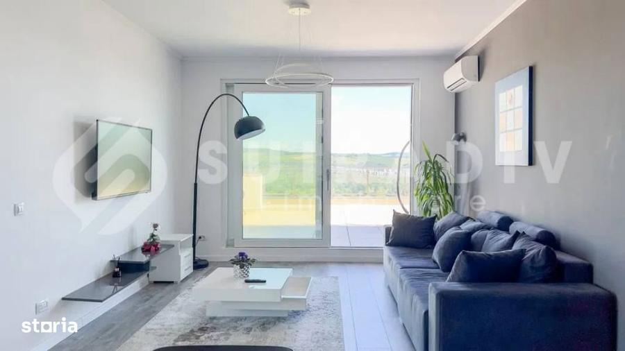 Penthouse modern, terasa cu jacuzzi si gratar, parcare-zona Vivo - 5