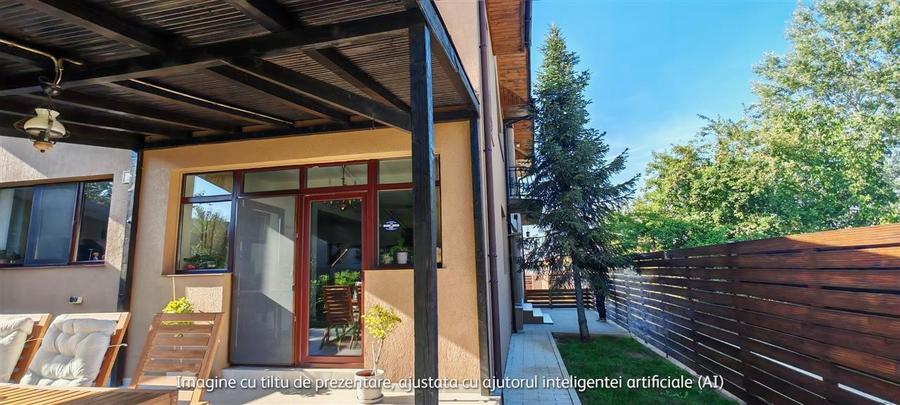 Vila superba, individuala 5 camere, teren 605mp, gradina amenajata, cu toate uti - 7