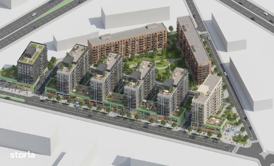 Zona Grand Arena teren 32.000 mp desch. principala 350 m - 1