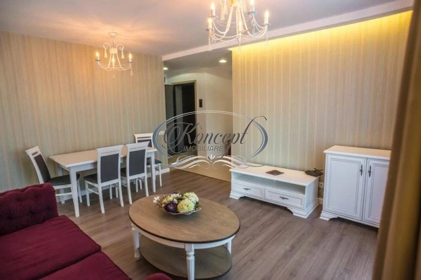 Apartament cu 2 camere semidecomandat, mobilat în Calea Turzii