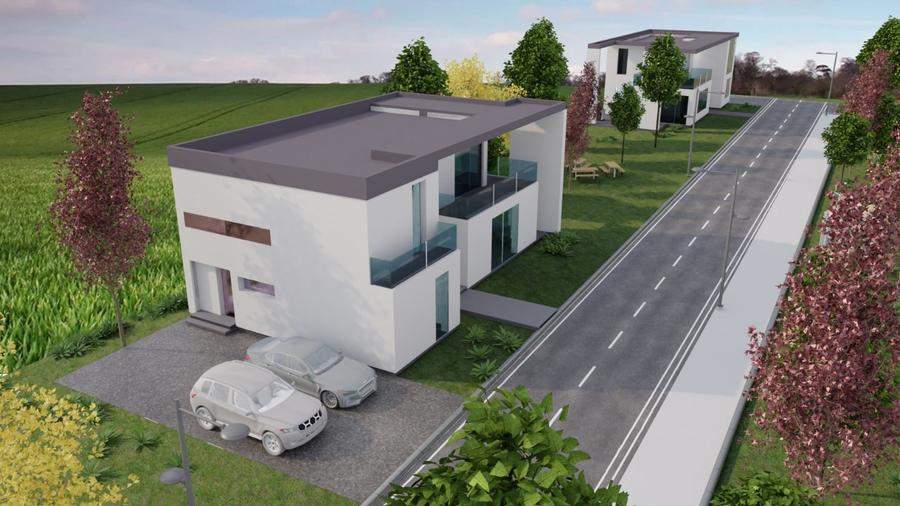Teren Construcții intravilan de 1082 mp, în Odăi