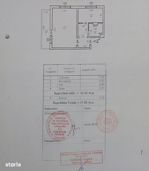 Garsonieră în Ozana