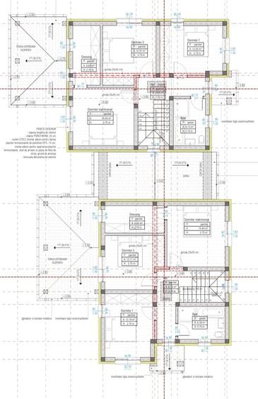 Duplex cu 4 camere cu Canalizare în Moșnița Nouă