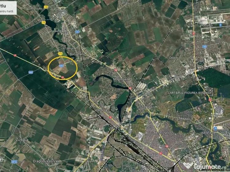 Teren Intravilan A 0 Bucuresti - DN 7 Bucuresti - Buftea - 2