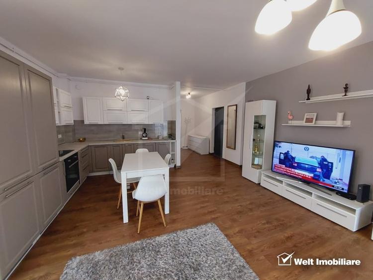 Apartament cu 2 camere, bloc nou, balcon, etaj 3/4, parcare, Borhanci - 2