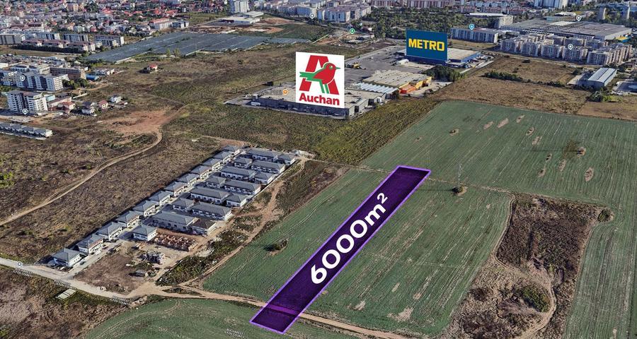 Teren de vanzare 6000 mp, Sector 4 Intravilan, langa Auchan & Metro - 1