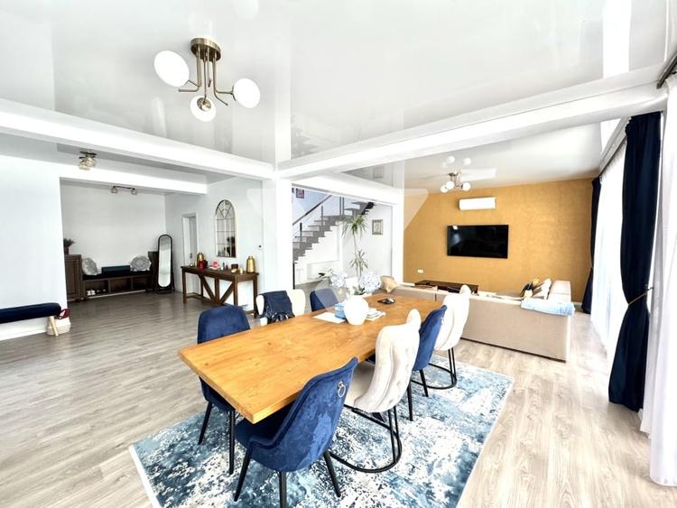 Casa de lux 4 camere terasa pivnita si teren 1007 mp Daia Noua Sibiu - 4