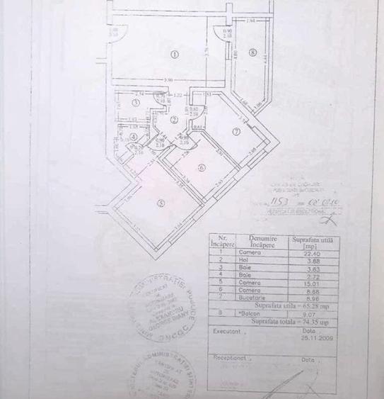 Apartament cu 3 camere, decomandat, de Lux, zona Copou - 11