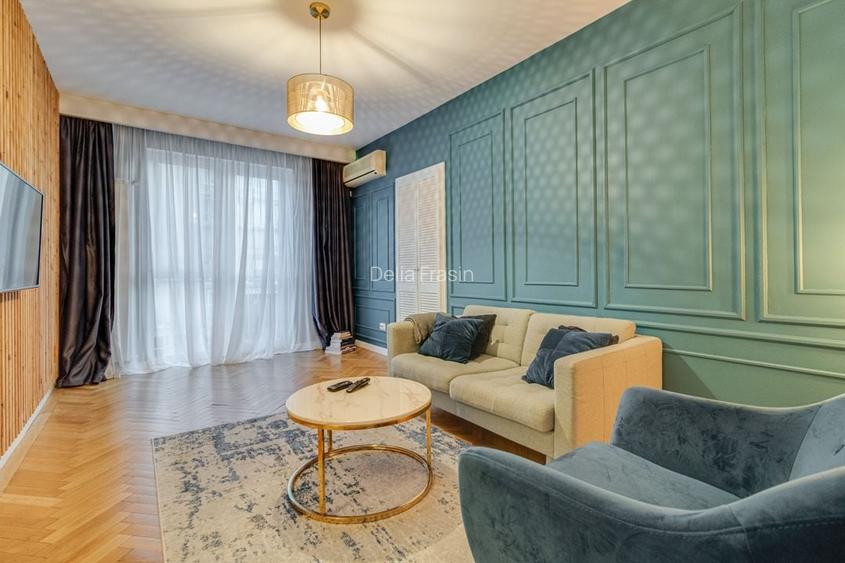 2 camere ULTRACENTRAL,  75 mpu,  complet renovat,  Golescu!